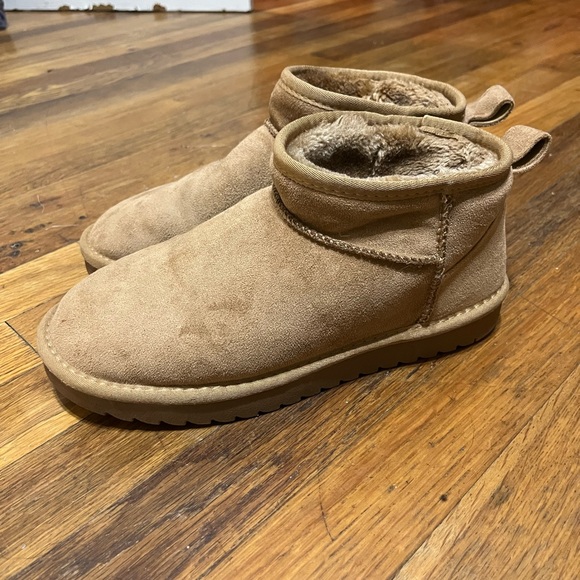 Maurices Shoes - Tan Fluffy Winter Boots